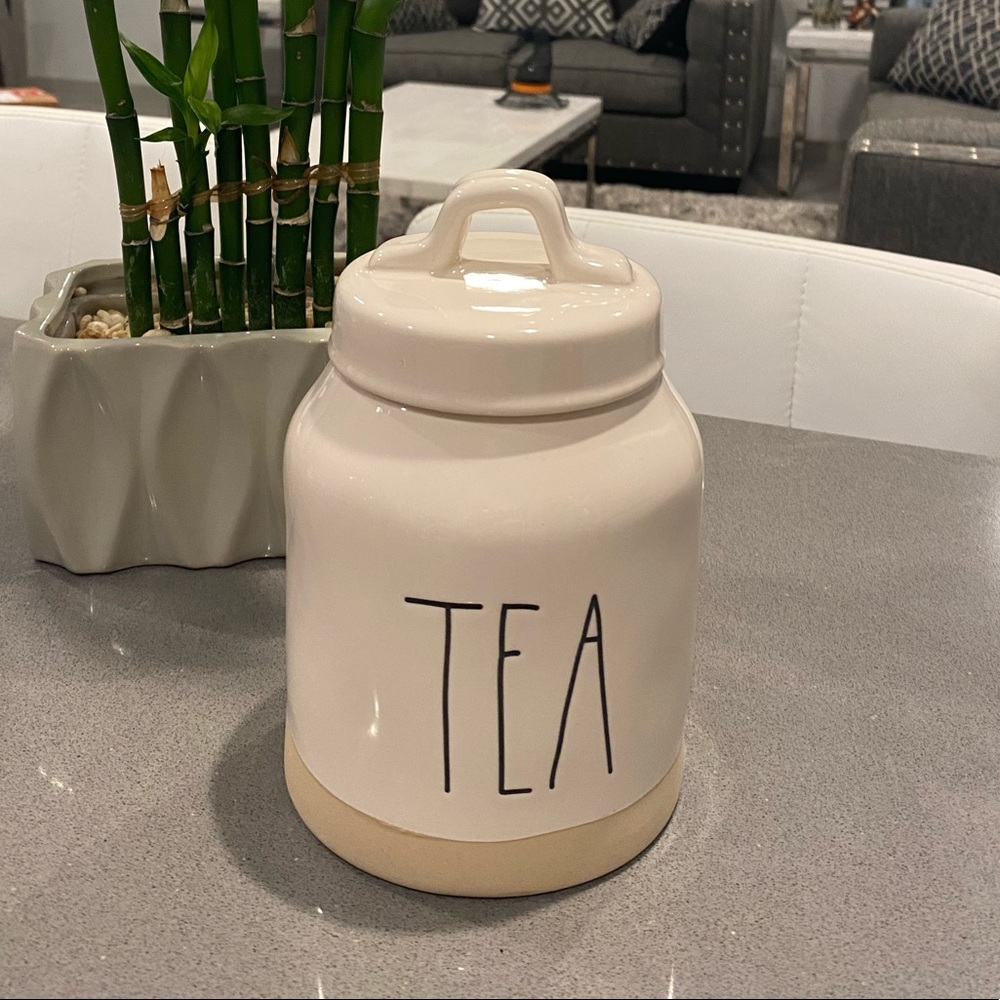Rae Dunn Tea Canister NEW